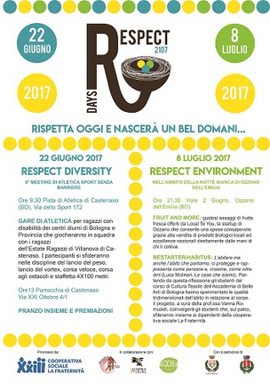 Respect day 2017 rispetta l'ambiente Respect day 8 luglio 2017