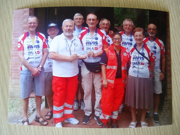 L'AVIS Ozzano organizza da anni le Biciclettate paesane con finalità benefiche