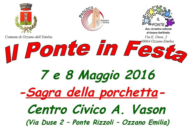 il ponte in festa anno 2016