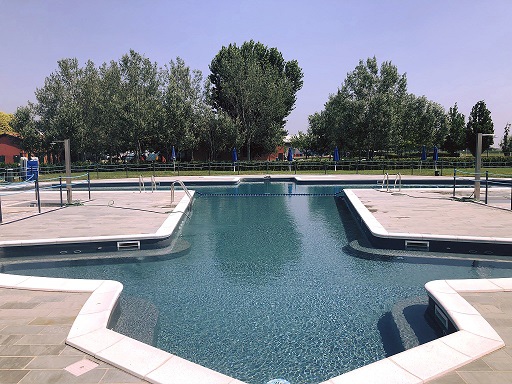 la piscina Fly pool