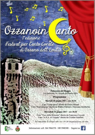 Festival dei cori In Canto 2017 locandina INCANTO