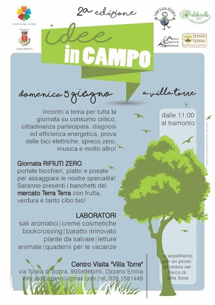 programma 1 idee in campo